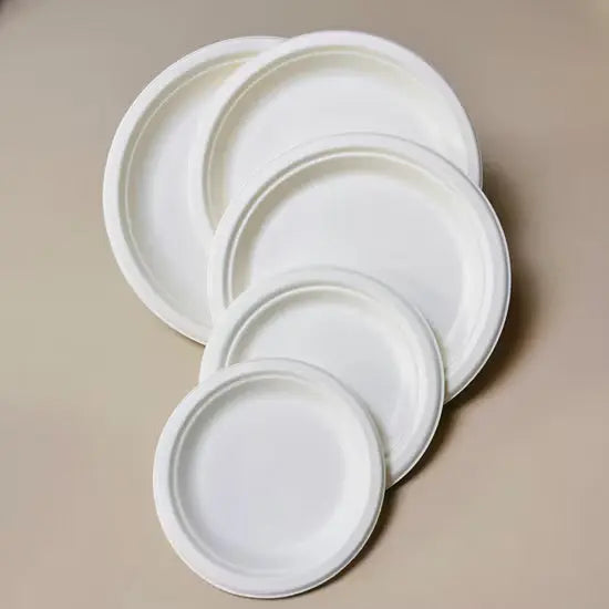 Bagasse Round Plates