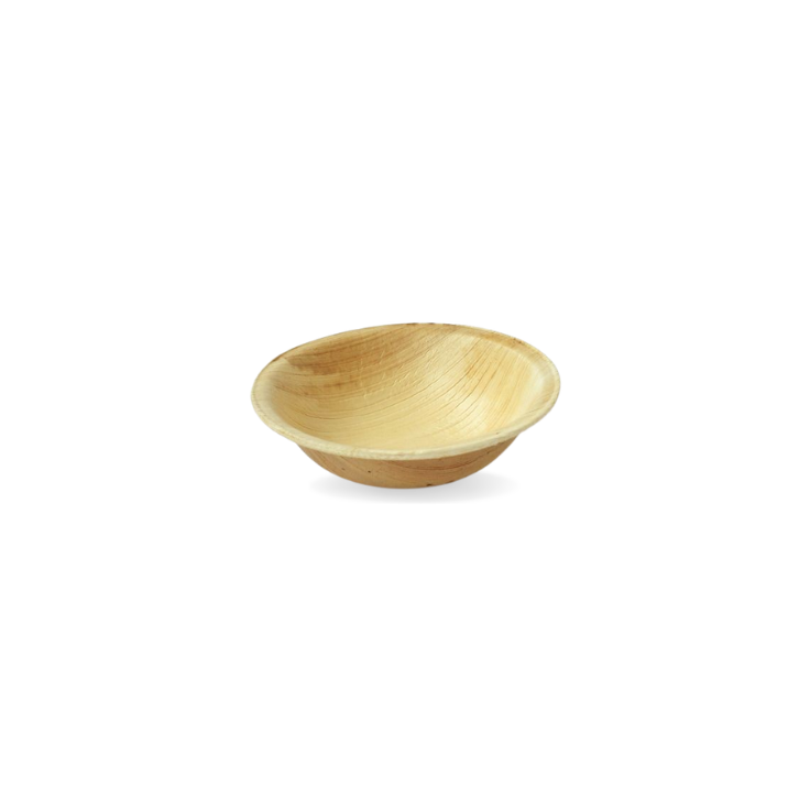 Areca leaf round bowl 5" inch The Velocity Exports