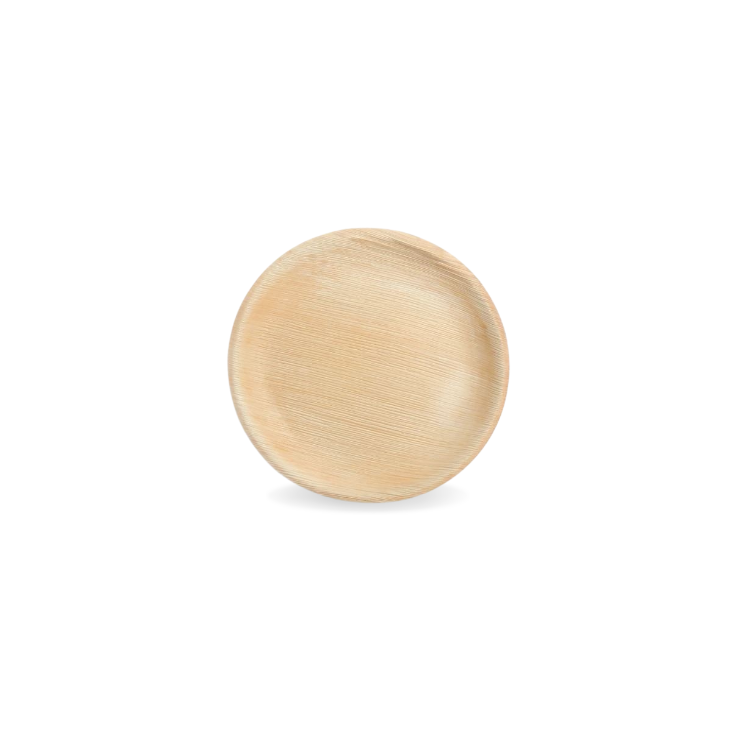 Areca leaf round plates 7" inch The Velocity Exports