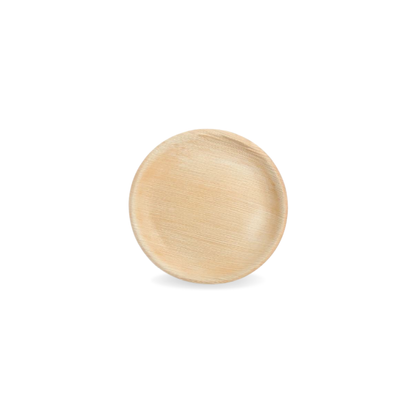 Areca leaf round plates 7" inch The Velocity Exports